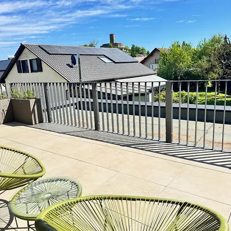 Appartement Lifestyle Am Steinsberg, Self Check In, Terrasse, Burg Blick Sinsheim